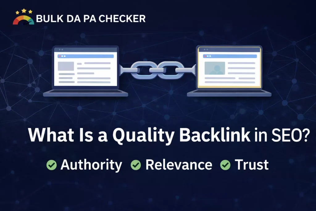What Is a Quality Backlink in SEO? (Complete Guide)