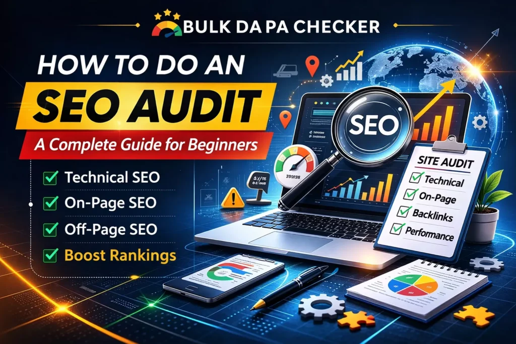 How to Do an SEO Audit in 2026 Step-by-Step Beginner Guide