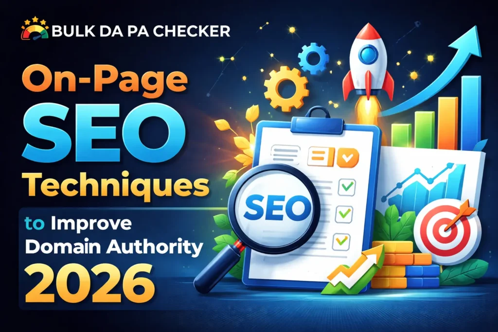 On-Page SEO Techniques to Improve Domain Authority 2026