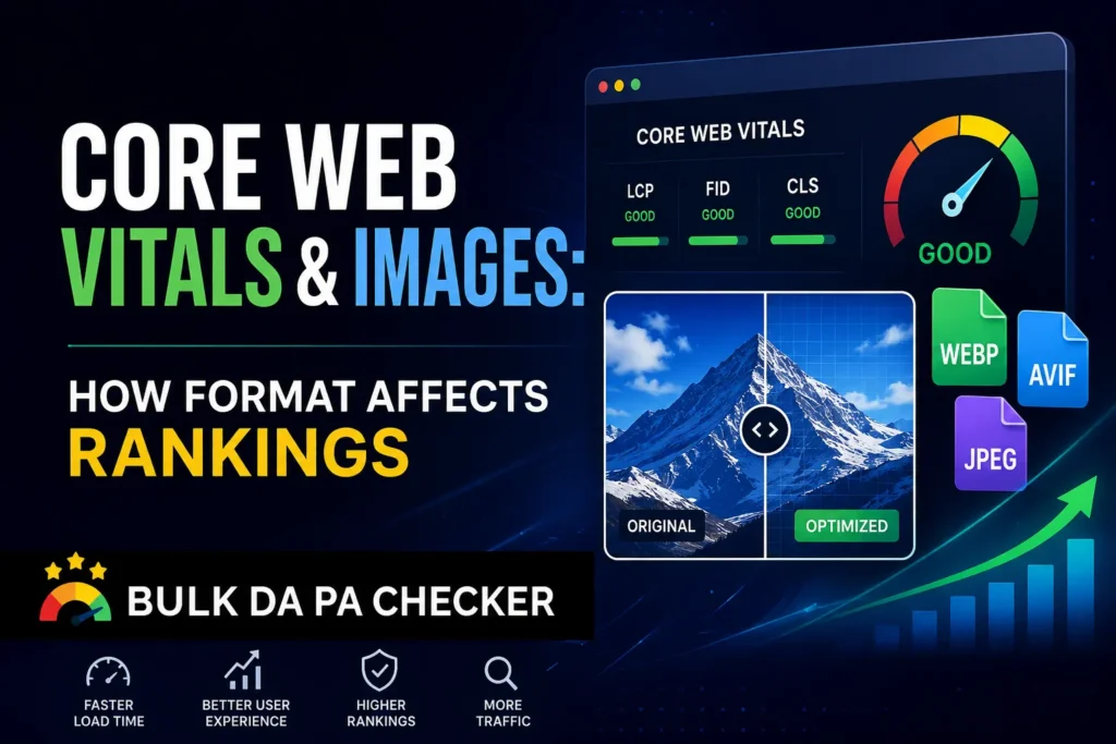 Core Web Vitals & Images: How Format Affects Rankings
