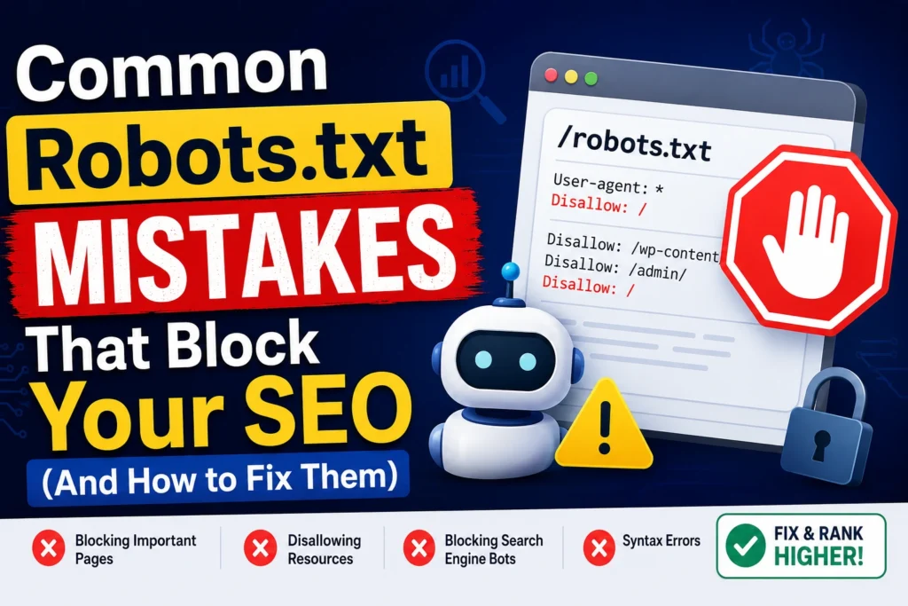 Common Robots.txt Mistakes That Block Your SEO (And How to Fix Them)