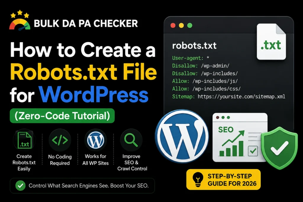 Create a Robots.txt File for WordPress Easily
